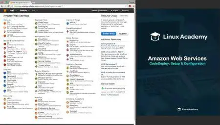Linux Academy - Manage & Deploy Code with AWS Developer Tools