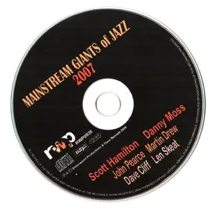 SCOTT HAMILTON & DANNY MOSS - Mainstream Giants of Jazz 2007 (2009)