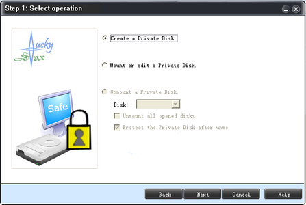 GiliSoft Private Disk 4.0