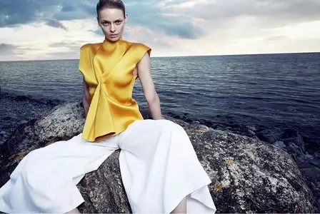Stef van der Laan by Benjamin Vnuk for Scandinavia SSAW Spring 2014