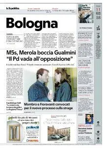 la Repubblica Bologna - 11 Marzo 2018