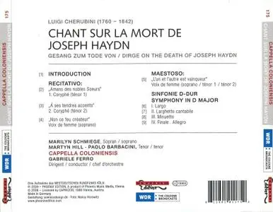 Cappella Coloniensis; Gabriele Ferro - Luigi Cherubini: Chant sur la mort de Joseph Haydn; Symphony in D major (2009)