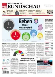 Westfälische Rundschau Meschede - 29. Oktober 2018