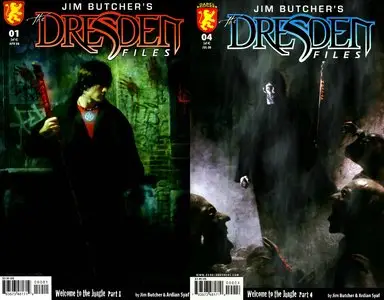 Jim Butcher's The Dresden Files - Welcome To The Jungle #1-4 (2008)  Complete