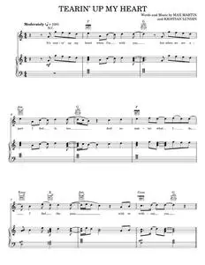 Tearin' Up My Heart - 'N Sync (Piano-Vocal-Guitar)
