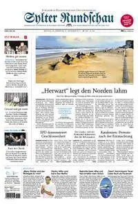 Sylter Rundschau - 30. Oktober 2017