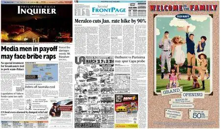 Philippine Daily Inquirer – March 21, 2014