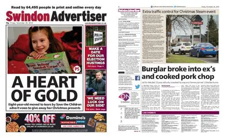 Swindon Advertiser – November 29, 2019