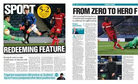The Herald Sport (Scotland) – February 26, 2021