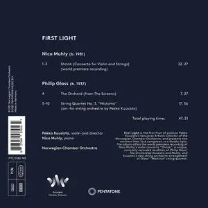Pekka Kuusisto, Nico Muhly, Norwegian Chamber Orchestra - First Light: Muhly & Glass (2021)