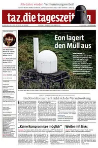 Tageszeitung TAZ vom 02 Dezember 2014