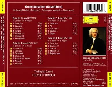 Trevor Pinnock, The English Concert - Bach: Die Ouverturen / The Orchestral Suites, BWV1066-1069 (1999)