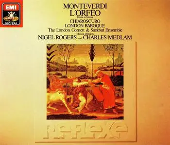 Charles Medlam, Nigel Rogers, London Baroque, Chiaroscuro - Claudio Monteverdi: L' Orfeo (1984)