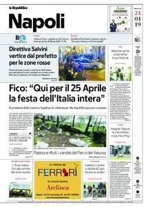 la Repubblica Napoli – 24 aprile 2019