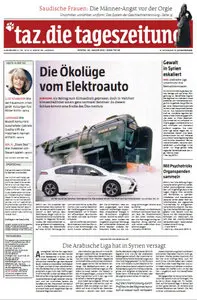 Tageszeitung TAZ vom 30 Januar 2012