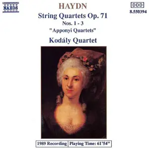 Kodály Quartet - Joseph Haydn: String Quartets Op. 71 Nos. 1-3 (1991)