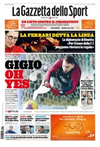 La Gazzetta dello Sport Roma – 19 marzo 2020