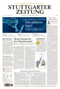 Stuttgarter Zeitung Kreisausgabe Esslingen - 22. November 2018