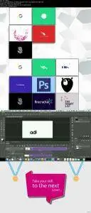 Logo Animation in Photoshop Series: Animate The Adidas logo