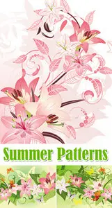 Summer Patterns Vector
