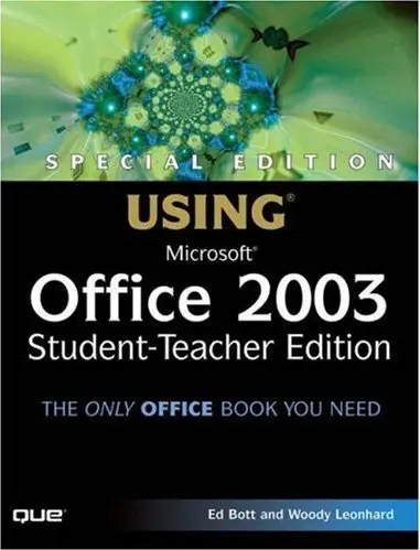 Special Edition Using Microsoft Office 2003, Student-Teacher Edition
