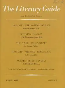 New Humanist - The Literary Guide, March 1949