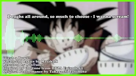 Dragonball Z Abridged MUSIC GRAB A BOWL A Dragon Soul Song Parody Remix Team Four Star