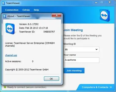 TeamViewer 8.0.17292 Portable Enterprise