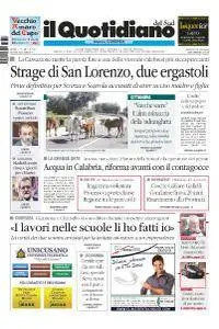 il Quotidiano del Sud Cosenza - 12 Ottobre 2017