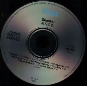 Shankar - M.R.C.S. (1991) {ECM 1403}