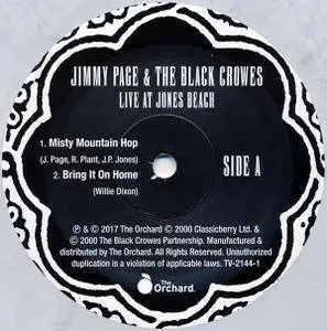 Jimmy Page and The Black Crowes - Live At Jones Beach (2017) {The Orchard Record Store Day EP TV-2144-1}  (Vinyl LP rip 16-48)