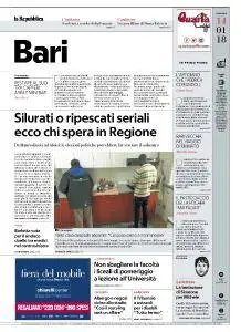 la Repubblica Bari - 14 Gennaio 2018