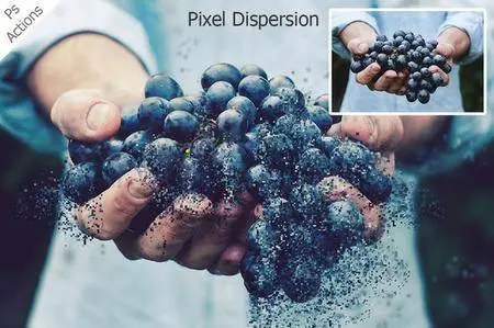 CreativeMarket - Pixel Dispersion - Ps Action