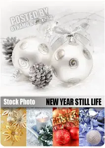 UHQ Stock Photo - New Year Still life