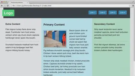 TeamTreeHouse - CSS Layout Techniques (2014)