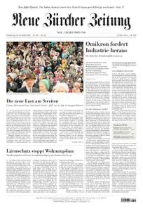 Neue Zürcher Zeitung  - 30 Dezember 2021