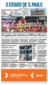 Jornal O Estado de São Paulo - 2 de julho de 2012 - Segunda