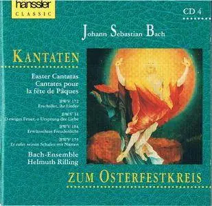 Johann Sebastian Bach - Kantaten zum Osterfestkreis (1993) (4CD) (Helmuth Rilling) {Haenssler}