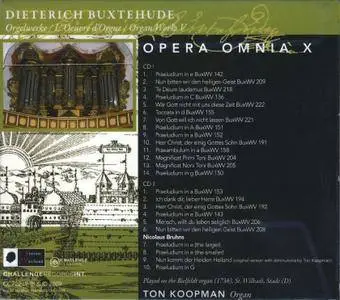 Ton Koopman - Buxtehude: Opera Omnia X (Organ Works 5) (2CD) (2009)