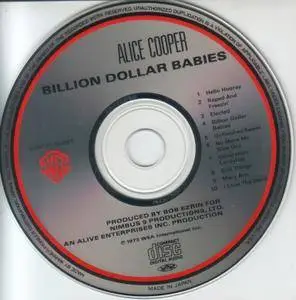 Alice Cooper - Billion Dollar Babies (1973) {1990, Japan 1st Press}