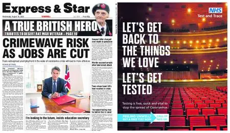Express and Star Sandwell Edition – August 19, 2020
