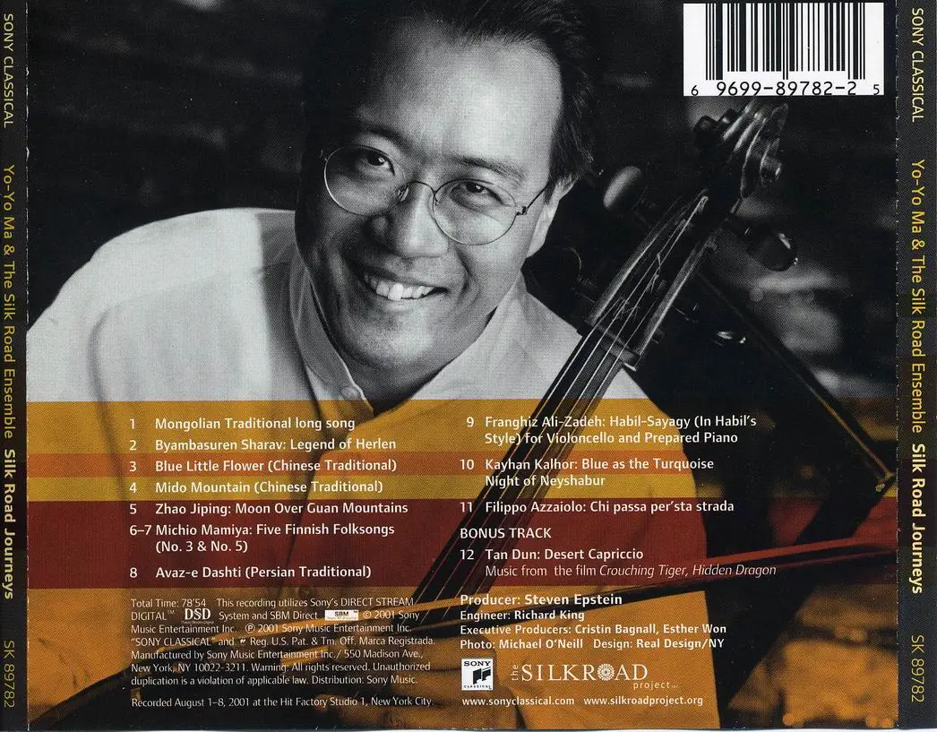 Silk Road Journeys - When Strangers Meet. Yo-Yo Ma & The Silk Road ...