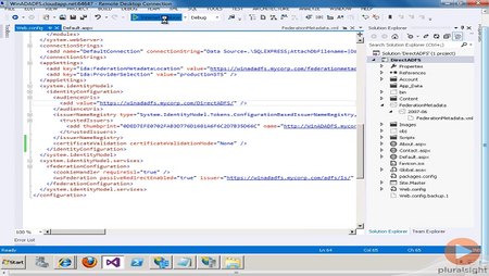 Pluralsight - Windows Identity Foundation Patterns: On-Premise and Cloud