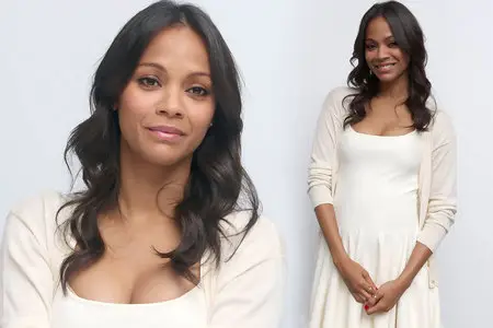 Zoe Saldana - Munawar Hosain portraits July 19, 2014