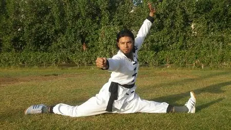 Basic Martial art kung fu, Physical fitness, streching