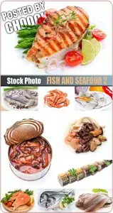 Fish and seafood 2 - Stock Photo