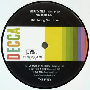 The Who - Who's Next (UK Deluxe 3 LP Edition) Vinyl rip in 24 Bit/96 Khz + CD-format 