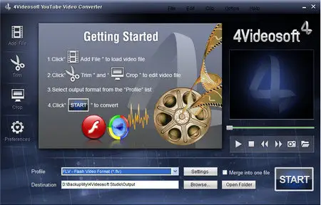 4Videosoft YouTube Video Converter 5.0.8