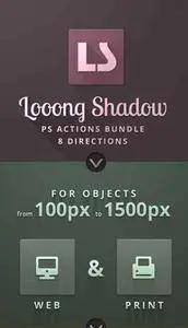 GraphicRiver - Long Shadow PS Actions Bundle
