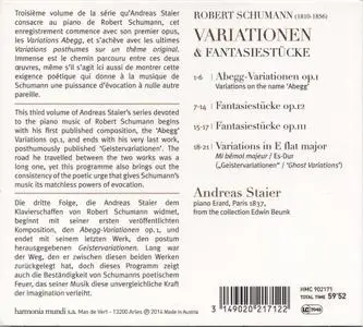 Andreas Staier - Schumann: Variationen & Fantasiestücke (2014)